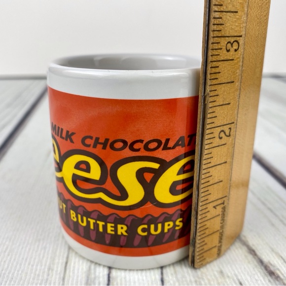 Reece's Peanut Butter Cup mini coffee mug, Hershey Foods advertising collectible - Picture 6 of 7